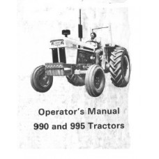 David Brown 990 - 995 Operators Manual